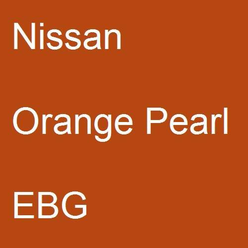 Nissan, Orange Pearl, EBG.